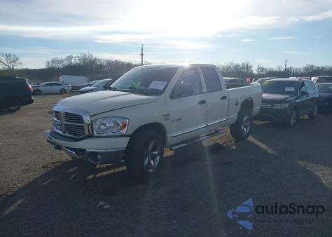 2008 Dodge Ram 1500 Slt из США, поврежденный, VIN 1D7HU18278J210898